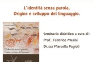 Seminario 24-01-25 “L’identità senza parola. Origine e sviluppo del linguaggio